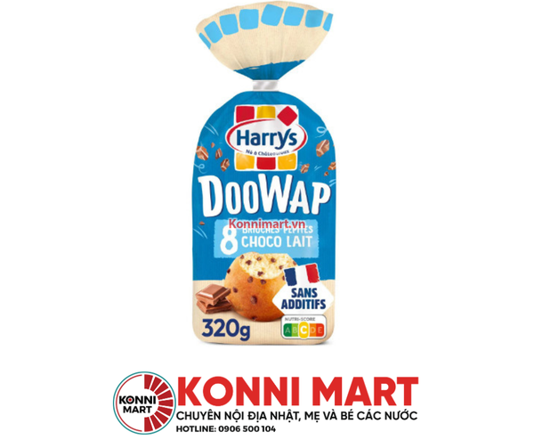 Bánh mì hoa cúc Harrys Doowap - Socola 320g