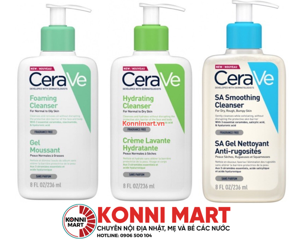 Sữa rửa mặt CeraVe