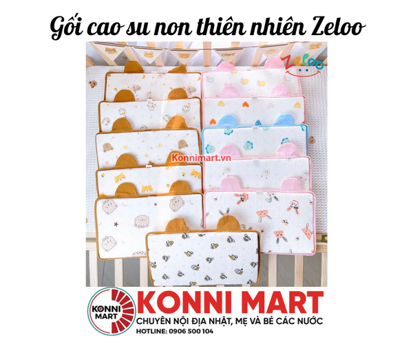 Gối cao su non thiên nhiên Zeloo