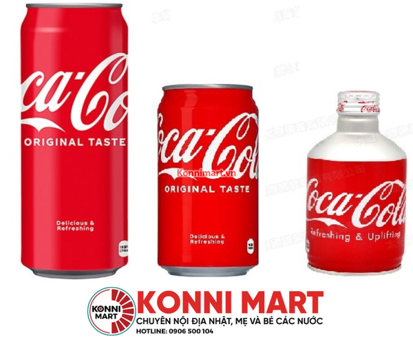 Nước ngọt có gas Coca Cola Nhật