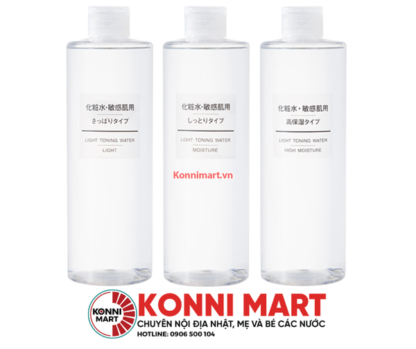 Nước hoa hồng Muji Light Toning Water