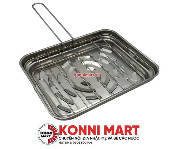 Vỉ nướng Echo 27.5x17.8cm có tay cầm