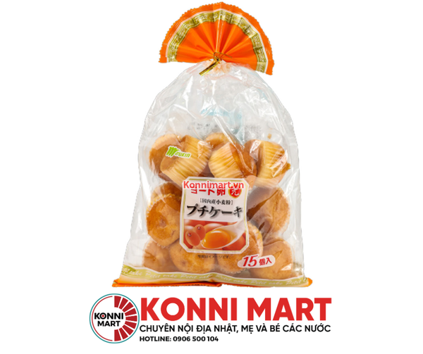 Bánh bông lan tươi cup Marukin 15PC