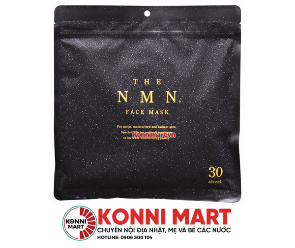Mặt nạ tế bào gốc The NMN Face Mask dưỡng da, nâng cơ, trẻ hóa làn da túi 30 miếng