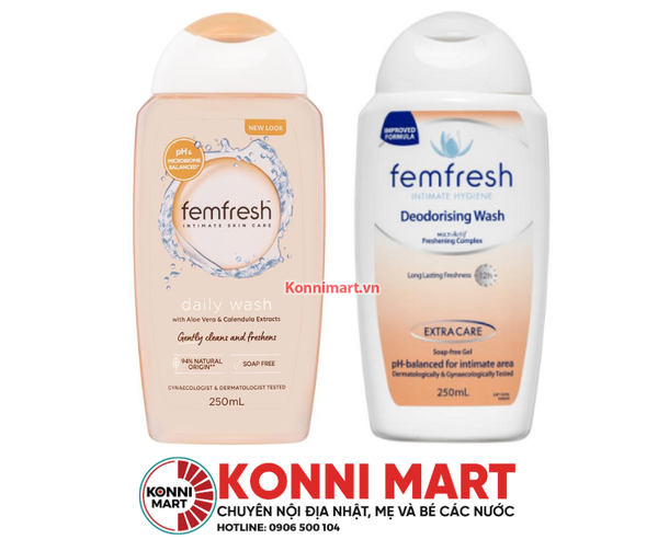 Dung Dịch Vệ Sinh Phụ Nữ Femfresh Deodorising Wash 250ml