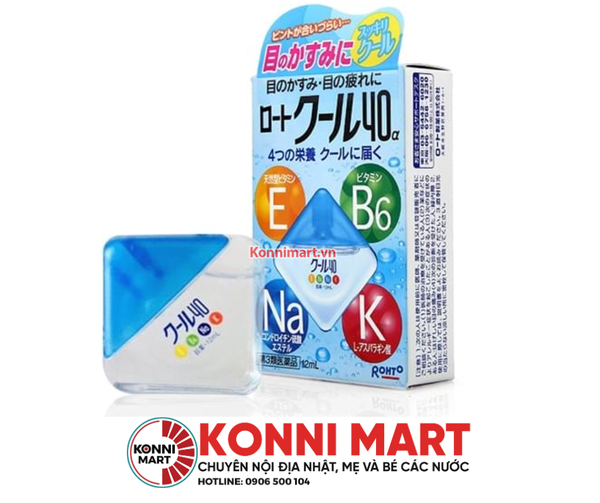 Thuốc nhỏ mắt Rohto Cool 40α 12mL