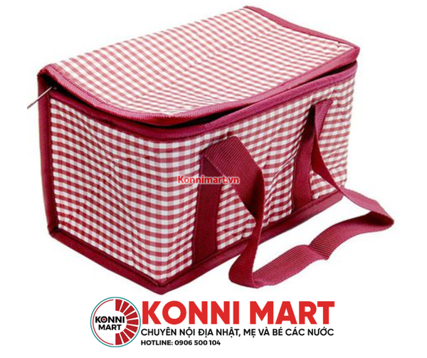 Túi giữ nhiệt - đồ uống 13x20x12cm hàng nội địa nhật bản
