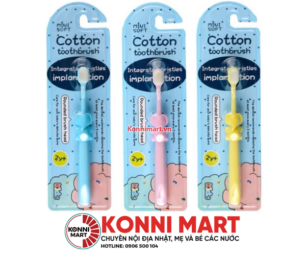 Bàn chải lông mềm Mini Soft 2+