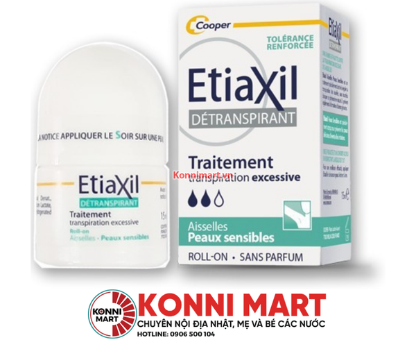 Lăn khử mùi Etiaxil Pháp 15ml