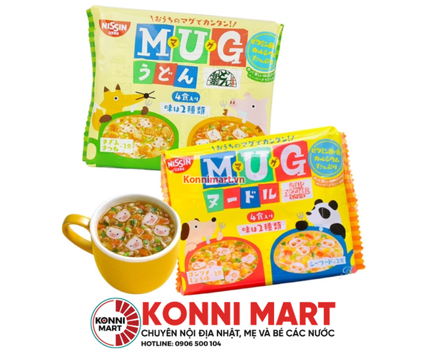 Mì MUG Nissin Nhật Bản