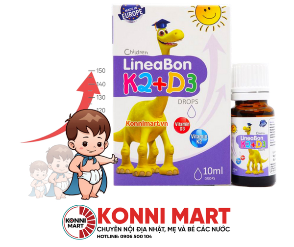 Vitamin D3+K2 Lineabon (từ sơ sinh)