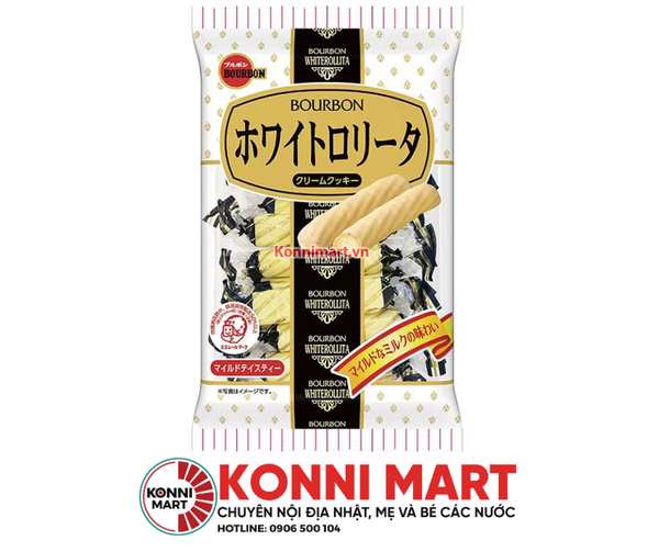 Bánh Bourbon vị kem Rollita 98g
