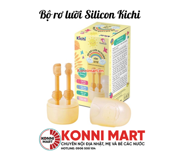 Bộ rơ lưỡi Silicon Kichi