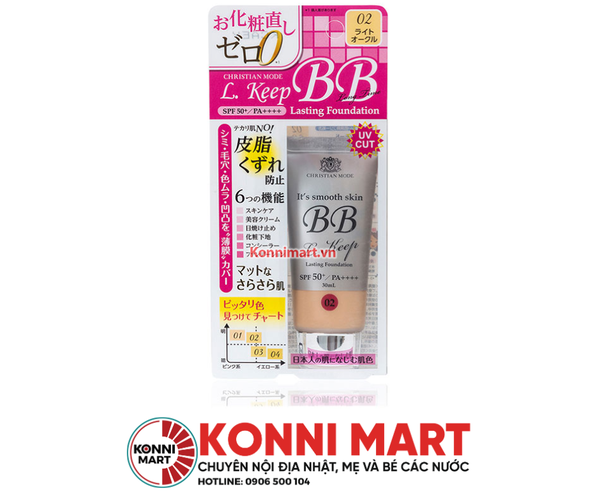 Kem nền che khuyết điểm L Keep BB 02 30ml (Light ocher)
