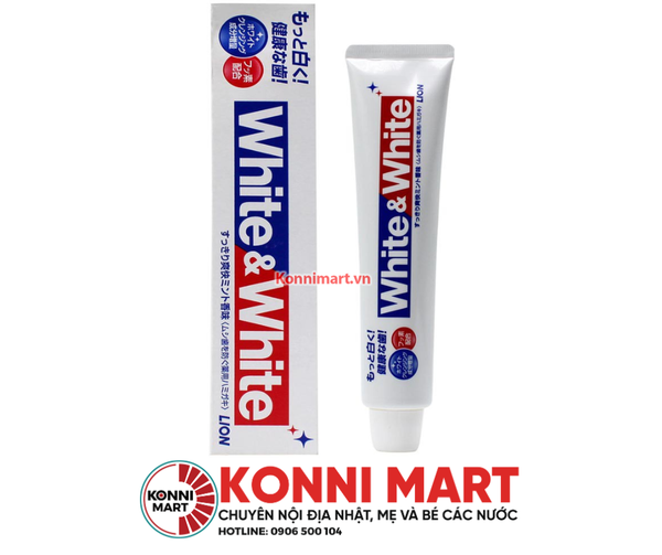 Kem đánh răng White&White Nhật Bản