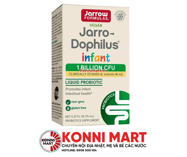 Men vi sinh Jarro Dophilus Mỹ 15ml (từ 0-6 tháng)