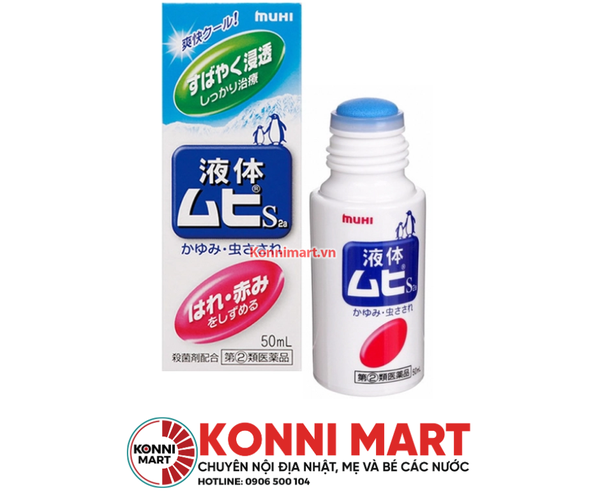 Lăn bôi muỗi đốt Muhi