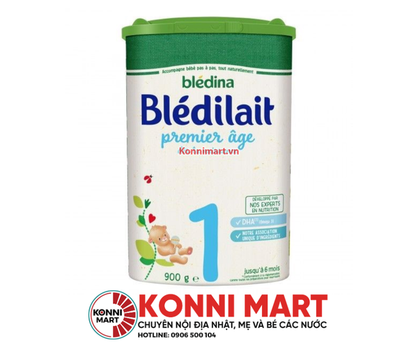 Sữa bột Bledina số 1 Pháp 900g (từ 0-6 tháng)
