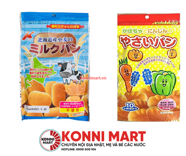 Bánh mì tươi ăn dặm Canet Nhật