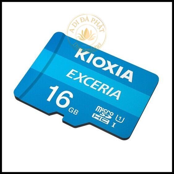 Thẻ nhớ Micro SDHC Kioxia 16GB (100Mb/s) + Adapter