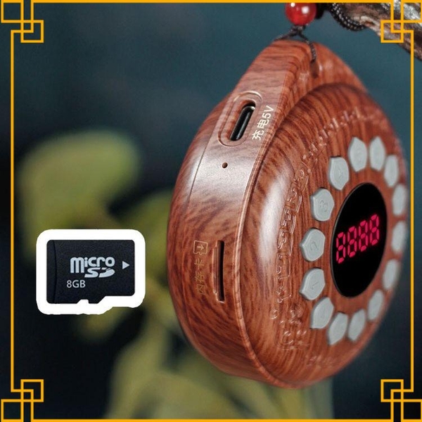 Máy Niệm Phật Nghe Pháp gắn thẻ Q8