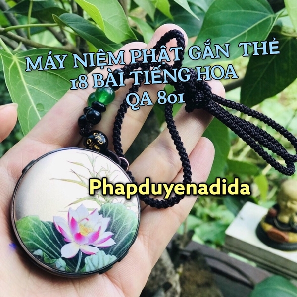 Balo in danh hiệu A Di Đà Phật