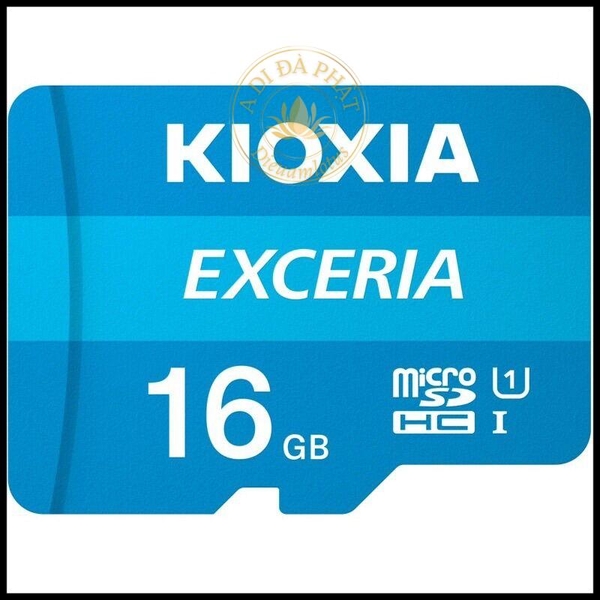 Thẻ nhớ Micro SDHC Kioxia 16GB (100Mb/s) + Adapter