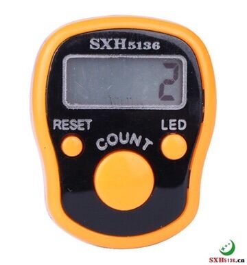 Máy bấm đếm ký số Niệm Phật danh hiệu A Di Đà đèn Led