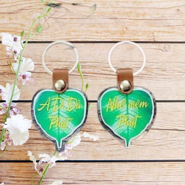 Móc khoá Combo 10c in danh hiệu A Di Đà Phật