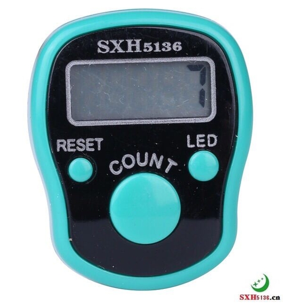 Máy bấm đếm ký số Niệm Phật danh hiệu A Di Đà đèn Led