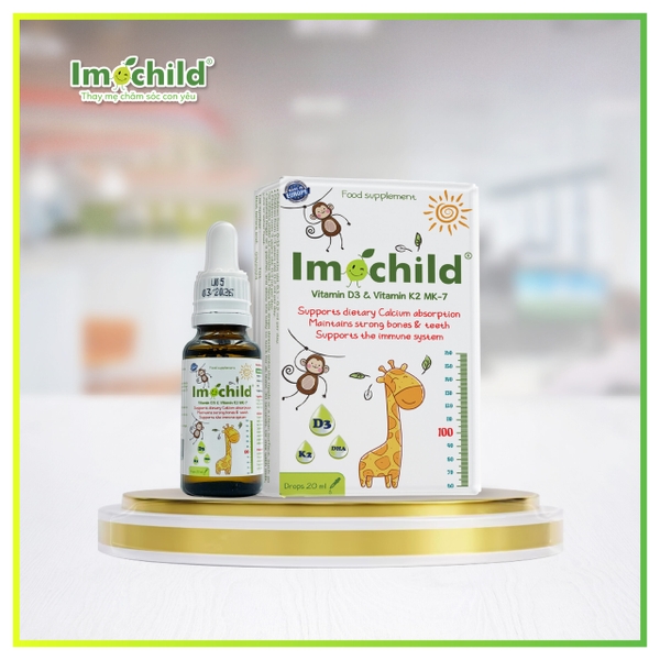 D3k2 Imochild nhỏ giọt chai 20ml 0m+ 8426022000057