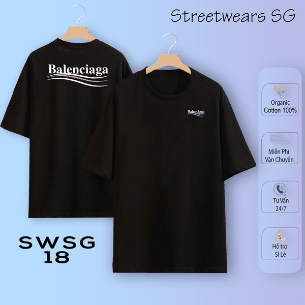 Áo thun SWSG 18 - Balenciaga