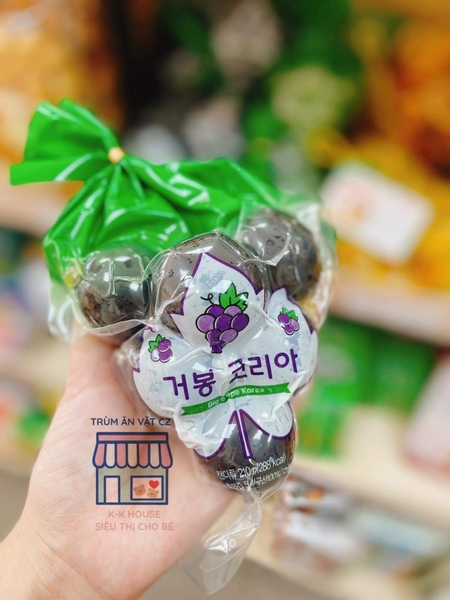 THẠCH NỔ NHO ĐEN KYOHO VÀ XANH OKCHEON - TÚI 7 VIÊN ( HSD :12/02/2025 ...