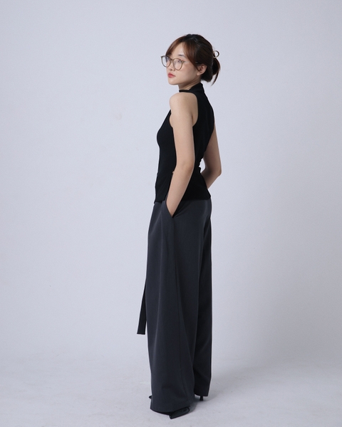 Seleen, Áo thun nữ mềm co dãn cổ ống xẻ tà, WT0035