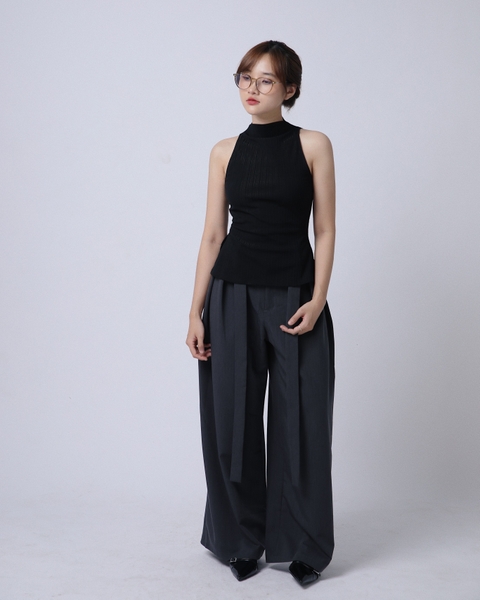 Seleen, Áo thun nữ mềm co dãn cổ ống xẻ tà, WT0035