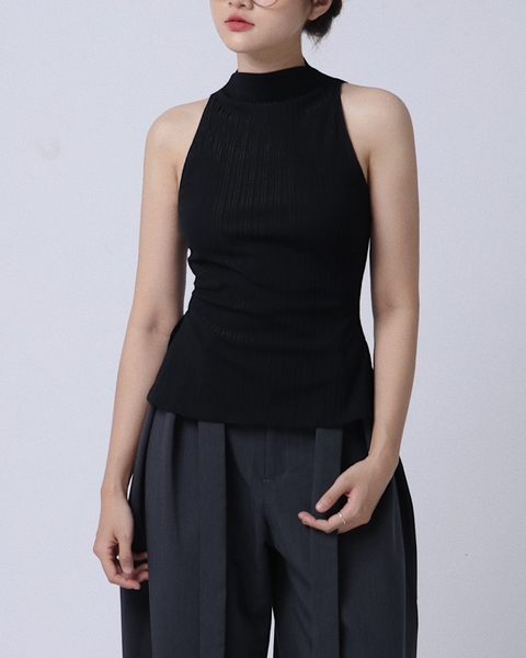 Seleen, Áo thun nữ mềm co dãn cổ ống xẻ tà, WT0035