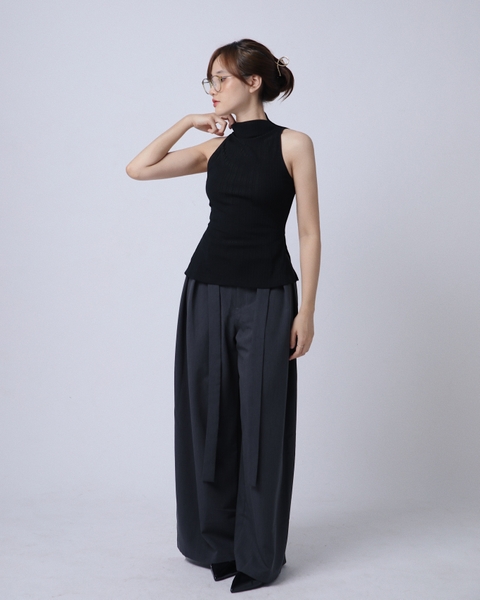 Seleen, Áo thun nữ mềm co dãn cổ ống xẻ tà, WT0035