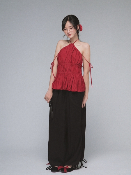 Seleen, Áo yếm đũi tơ dây buộc hở lưng, WT0122