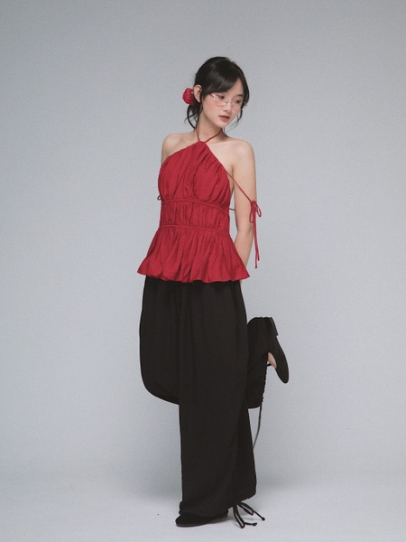 Seleen, Áo yếm đũi tơ dây buộc hở lưng, WT0122