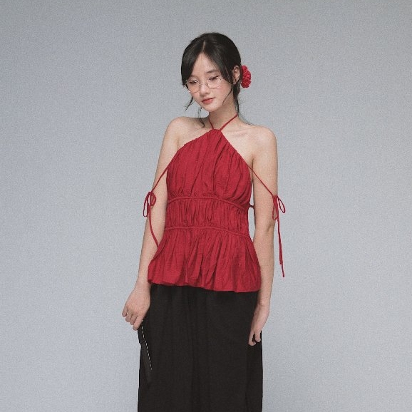 Seleen, Áo yếm đũi tơ dây buộc hở lưng, WT0122