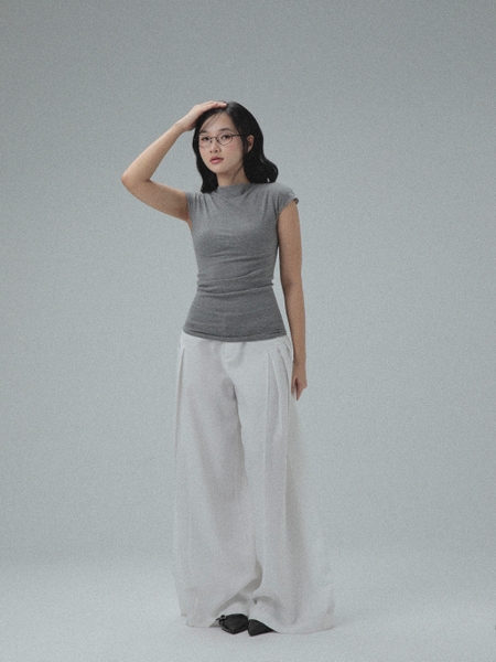 Seleen, Áo thun ôm body cổ lọ tay ngắn, WT0164