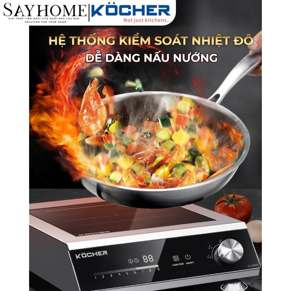 Bếp từ đơn công nghiệp KOCHER CI-3500F tại thành phố Hồ Chí Minh