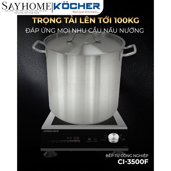 Bếp từ đơn công nghiệp KOCHER CI-3500F tại thành phố Hồ Chí Minh