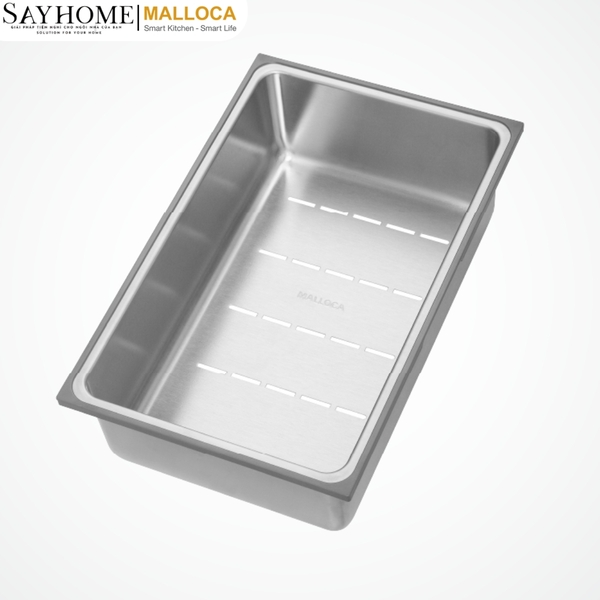 Rổ inox thép không gỉ 304 MALLOCA L-11 - Hàng chính hãng