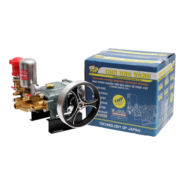 Đầu phun áp lực chất lỏng Con Ong Vàng COV22R 1.0HP Xanh rêu