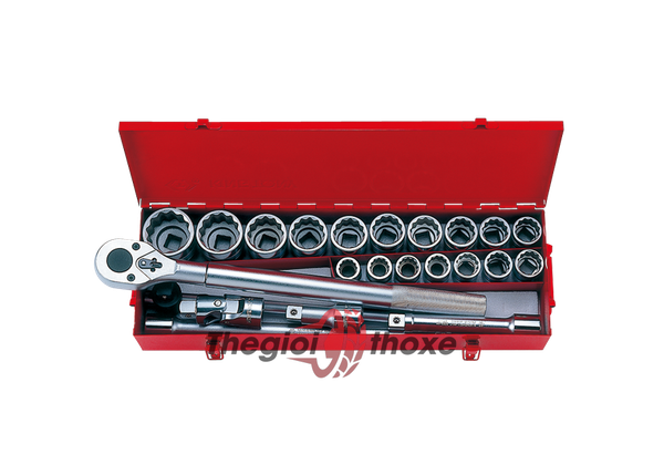 Bộ khẩu Kingtony 3/4 hoa thị 6023MR - 23 Chi tiết , 21-50MM