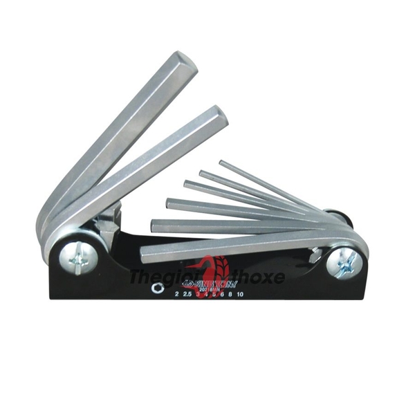Bộ lục giác xếp Kingtony 20218MR - 8 cây H2 ,H2.5 ,H3 ,H4 ,H5 ,H6 ,H8 ,H10