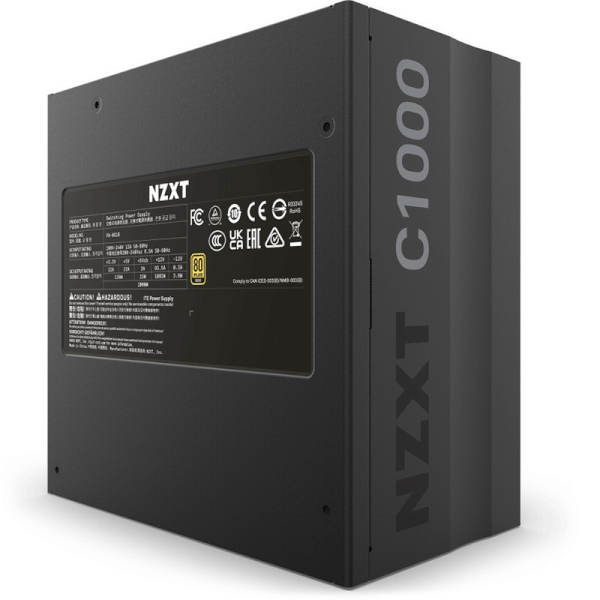 PSU NZXT C1000W - 80 Plus Gold - Full Modular