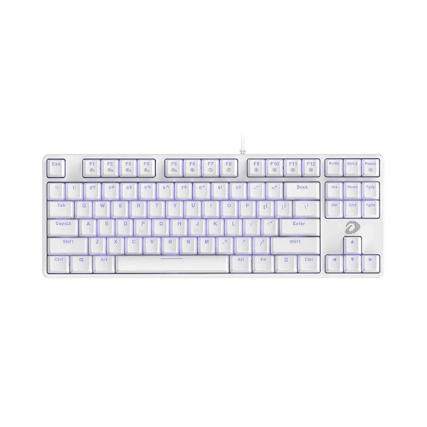 BÀN PHÍM CƠ DAREU EK87 WHITE RED SWITCH