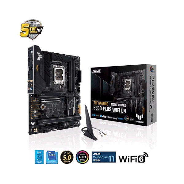 MAIN ASUS B660-PLUS TUF GAMING WIFI D4